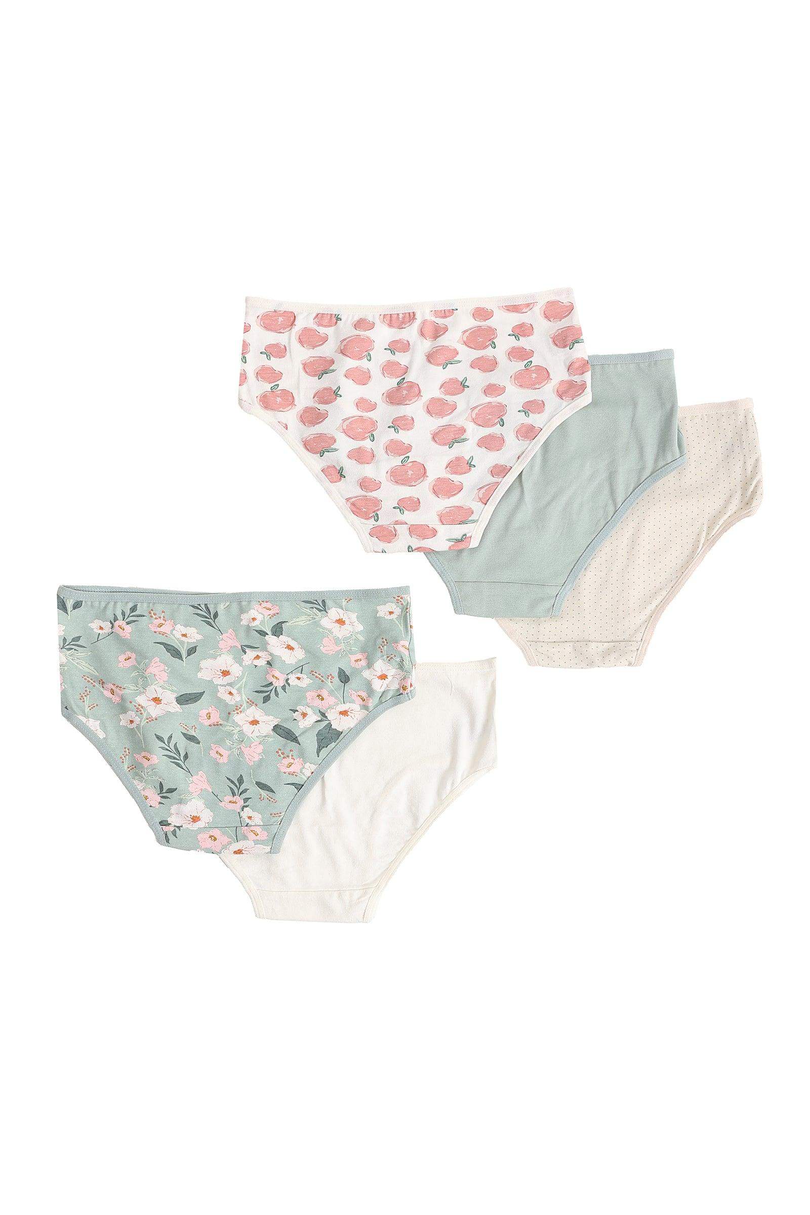 Pack of 5 Colored Brief Panties - Carina - ÙƒØ§Ø±ÙŠÙ†Ø§