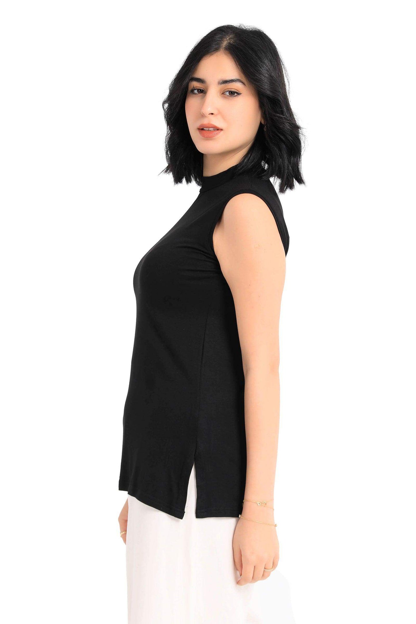 High Neck Sleeveless Top - Carina - ÙƒØ§Ø±ÙŠÙ†Ø§