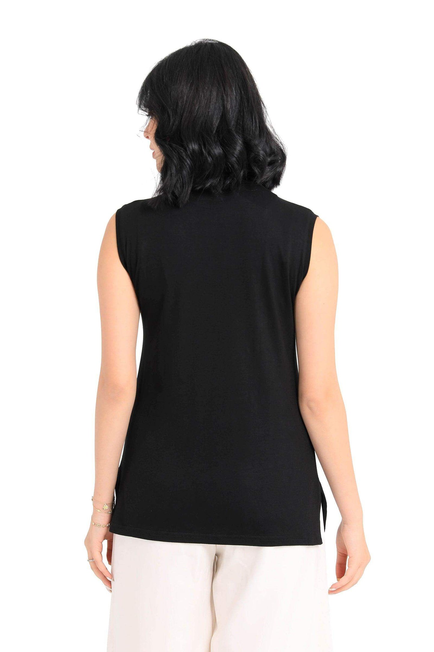 High Neck Sleeveless Top - Carina - ÙƒØ§Ø±ÙŠÙ†Ø§