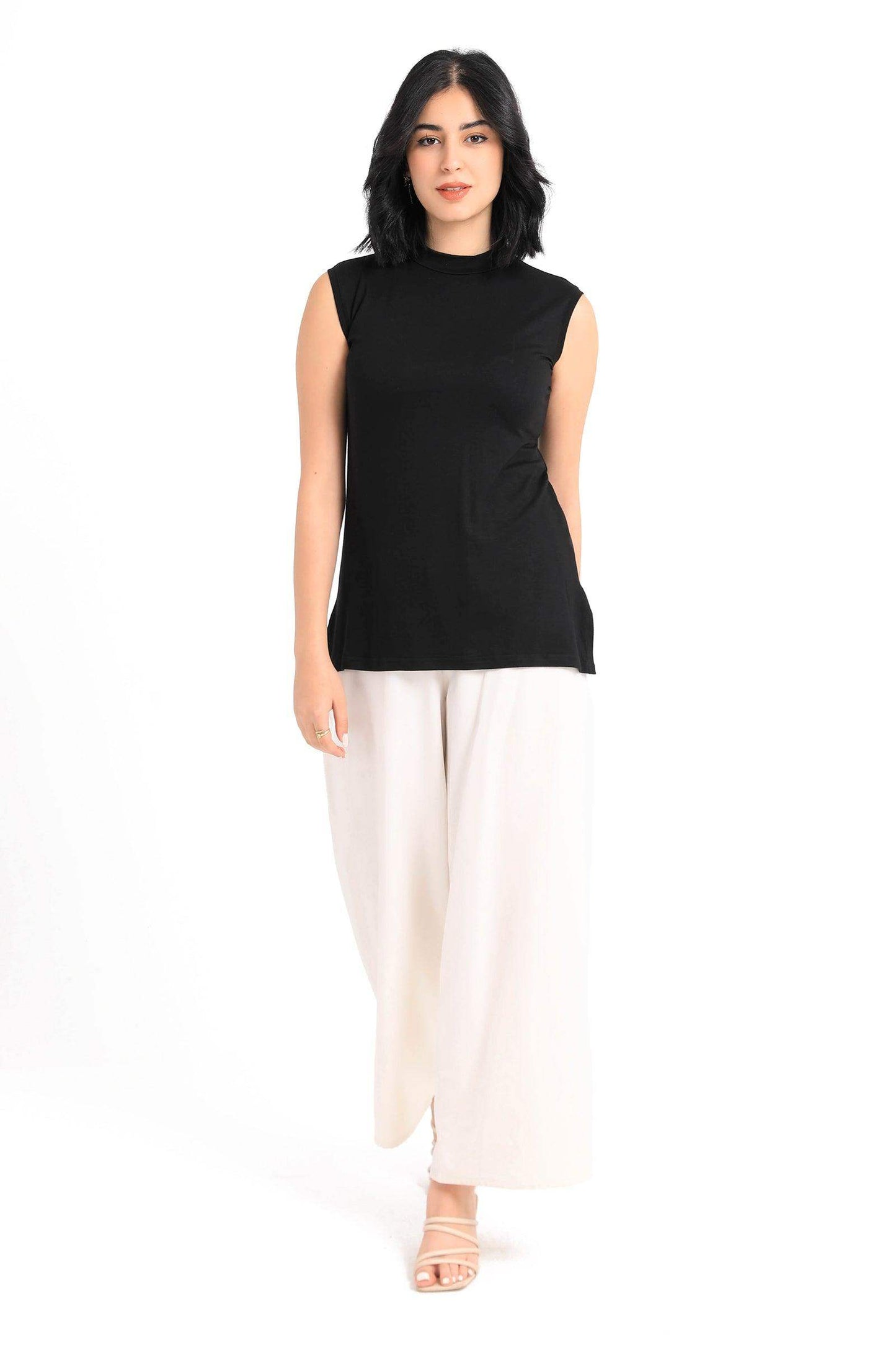 High Neck Sleeveless Top - Carina - ÙƒØ§Ø±ÙŠÙ†Ø§