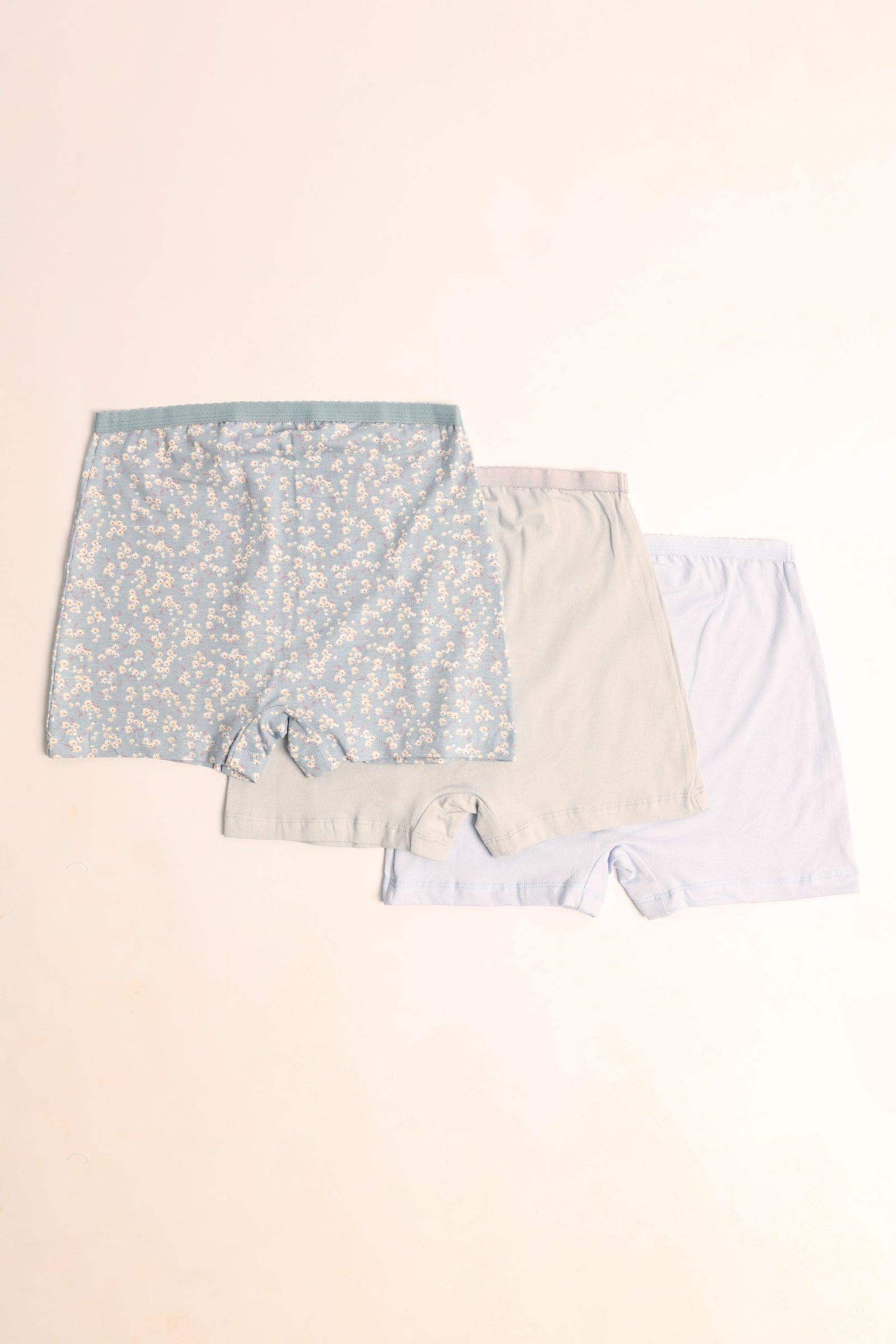 Pack of 3 Colored Short Panties - Carina - ÙƒØ§Ø±ÙŠÙ†Ø§