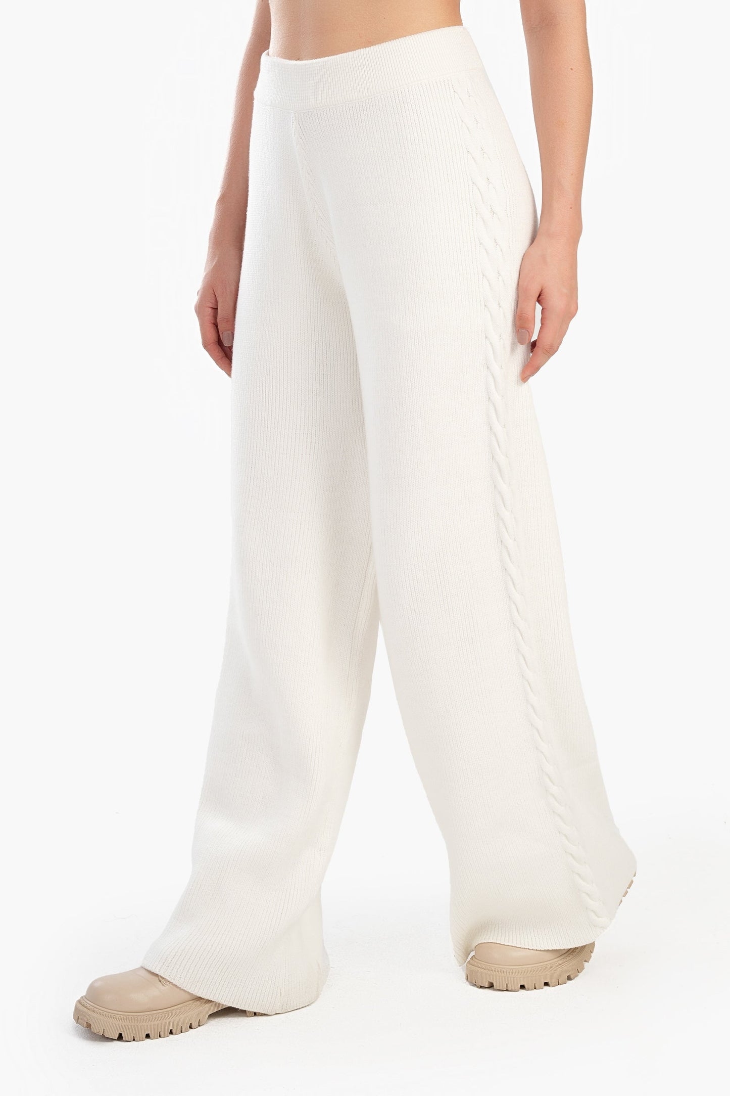 Ribbed Wool Lounge Pants