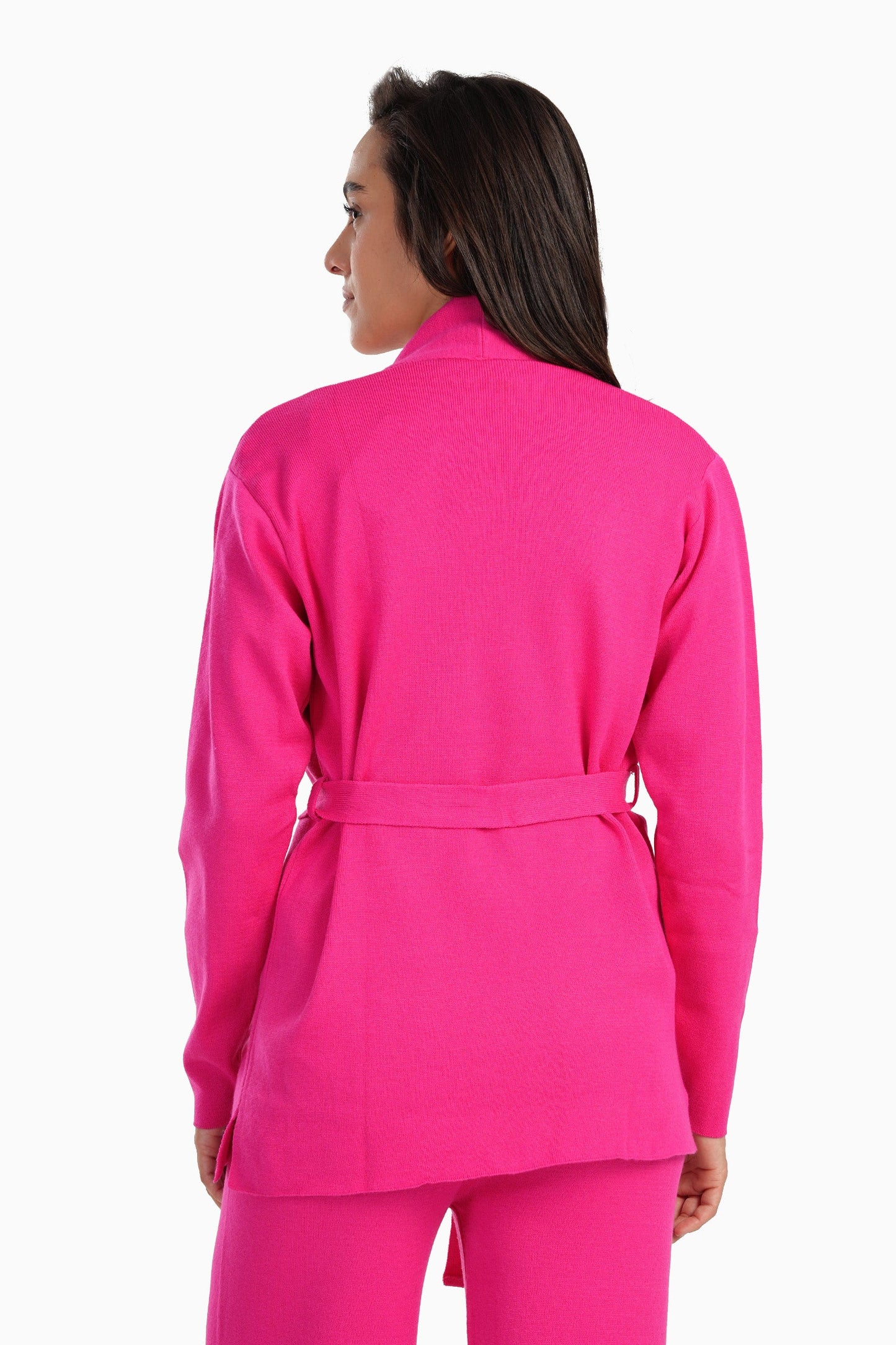 Lounge Cardigan with Folded Collar