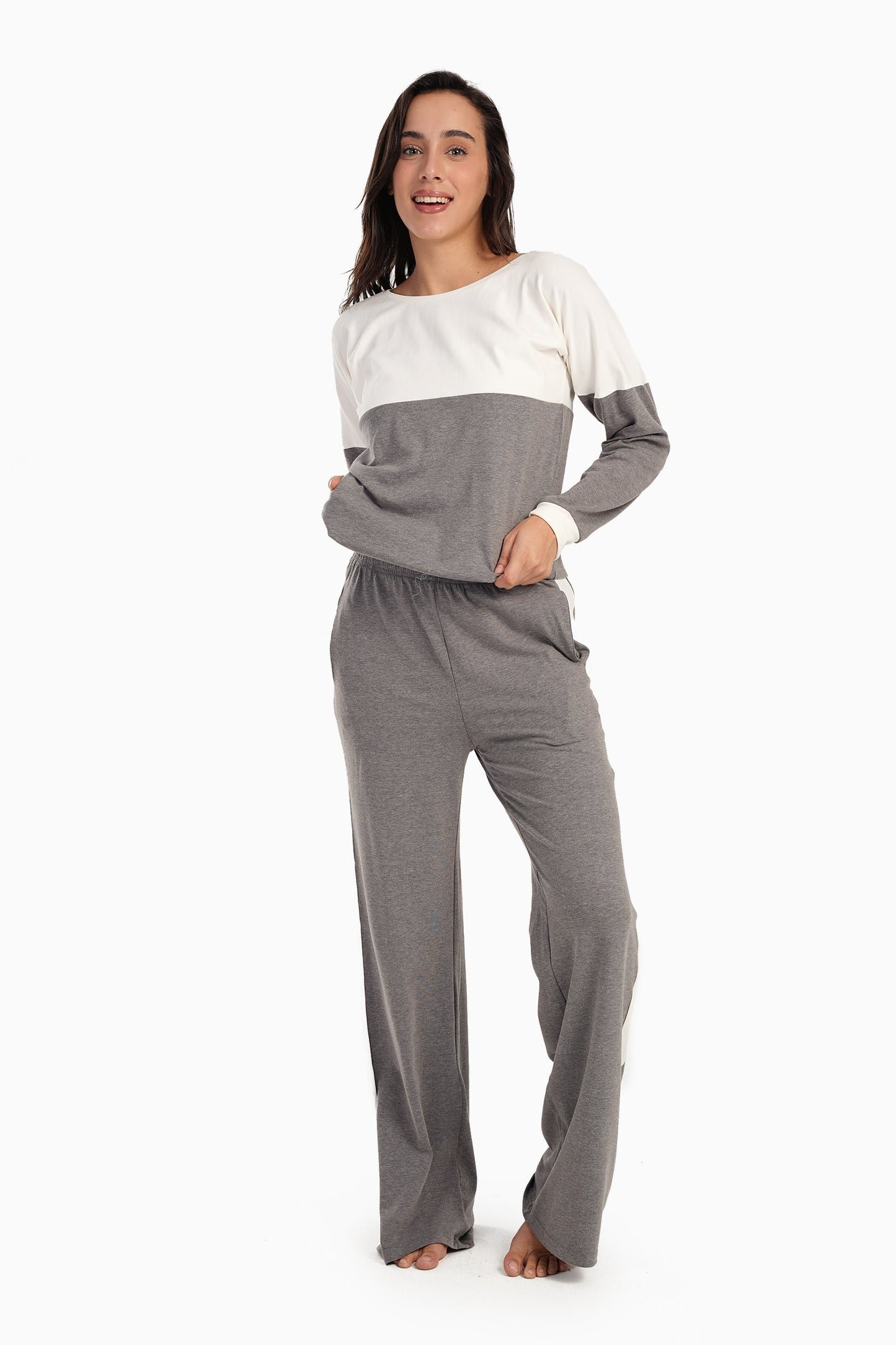 Dual Tone Comfy Pyjama Set