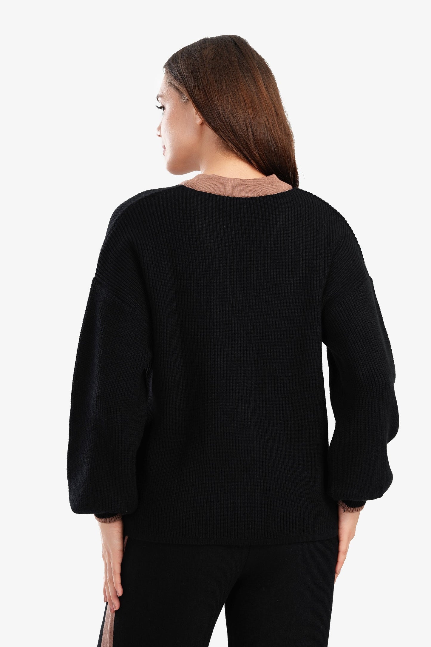 Black Trico Lounge Cardigan