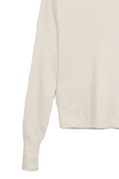 Tencel Solid Mock Neck Top – Off White