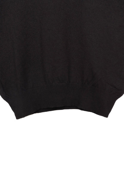 Polyamide Short Sleeve Pullover – Black