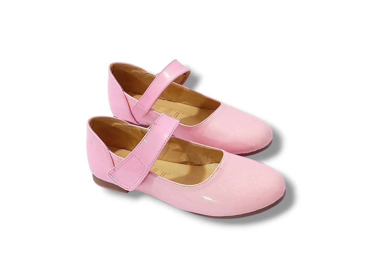 Patent Mary Jane Shoes - Pink