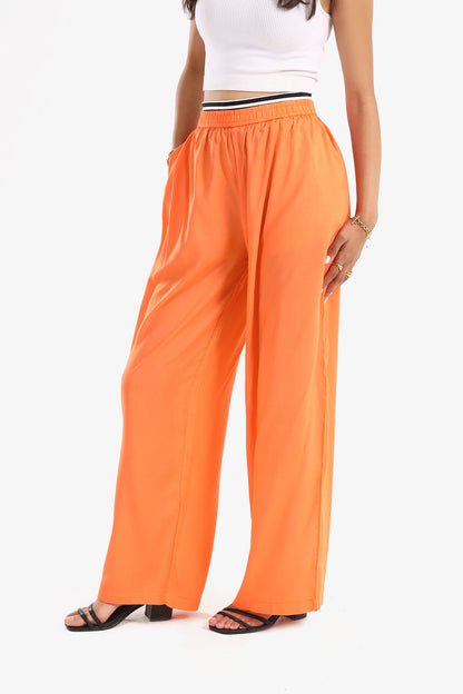 Color Block Wide Leg Pant