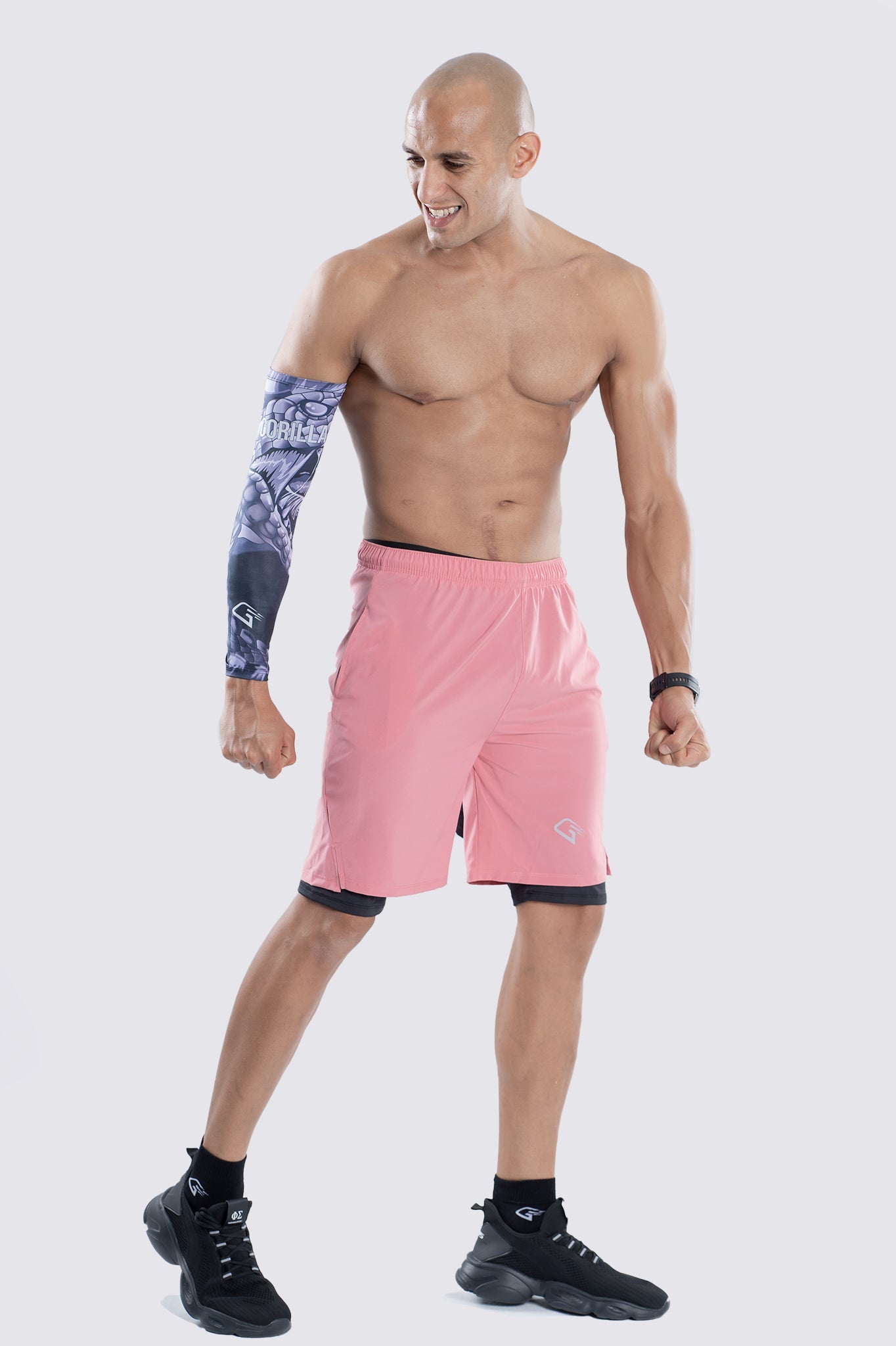 Synthetic Dynamic Burst Shorts - Pink