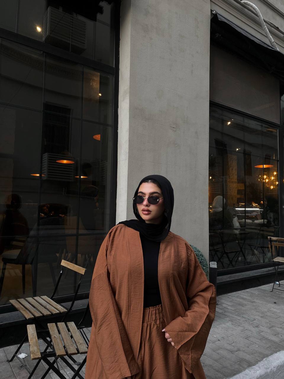 Wrap Linen Set - Havana