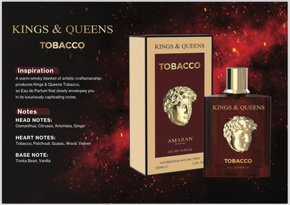 Amaran Kings & Queen Tobacco Perfume For Men 100 Ml