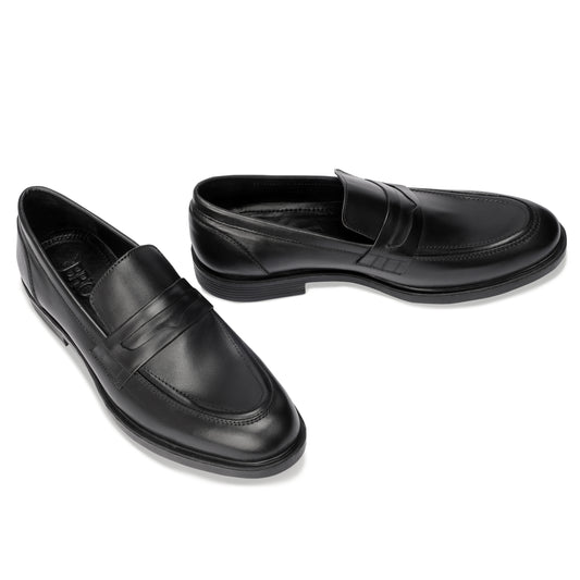 Men'S Penny Loafer Real Leather Shoes