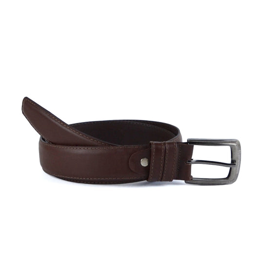 Leather classic belt