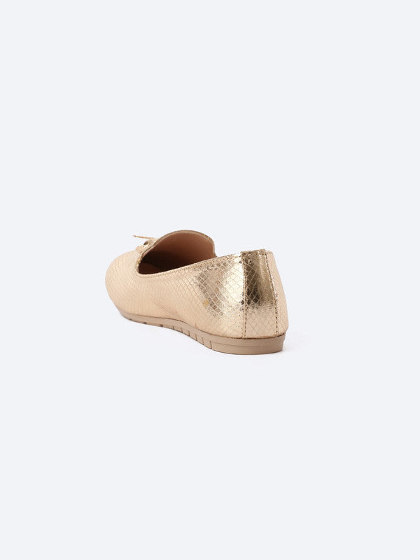 Leather Ballerina Shoes Crepe Heel With Fionca