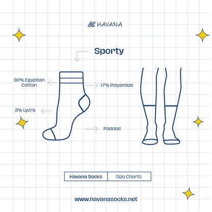 Cotton Athletic Grip Socks Pack Of 3 – Black