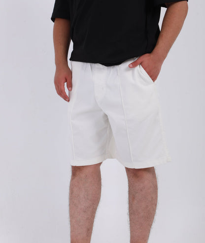 Cotton Stitched Panel Shorts