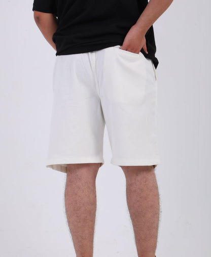 Cotton Stitched Panel Shorts