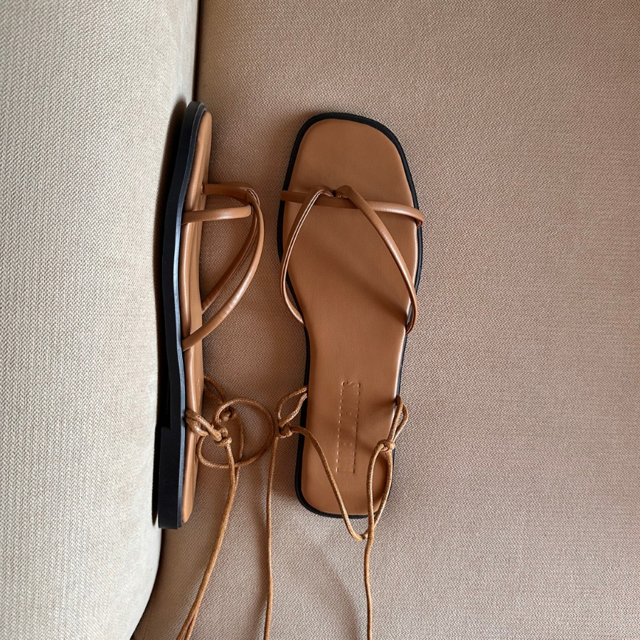 CORDELA BROWN SANDALS