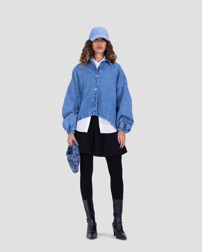 New Over-Sized Denim Jacket