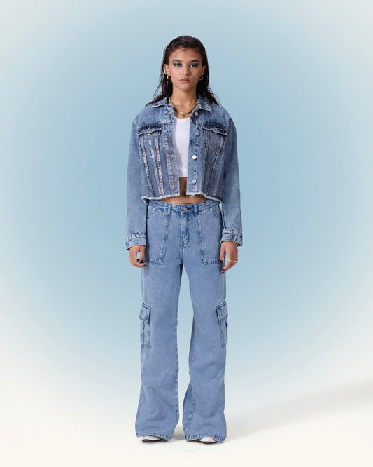 Cargo Light_Blue Jeans