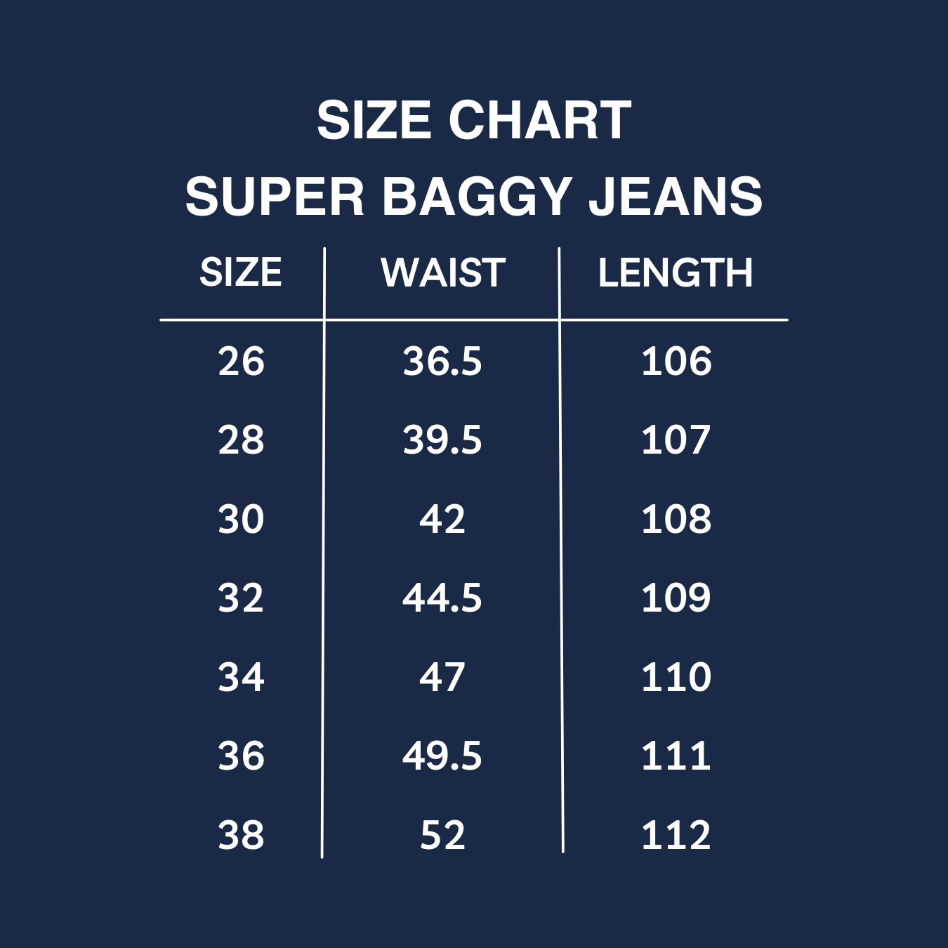 Denim Unisex Washed Super Baggy Jeans - Dark Blue