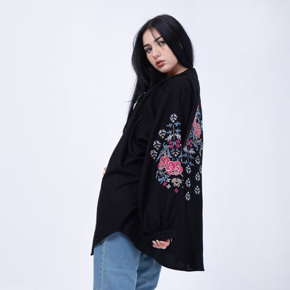 Fashionable Long Sleeves Kimono