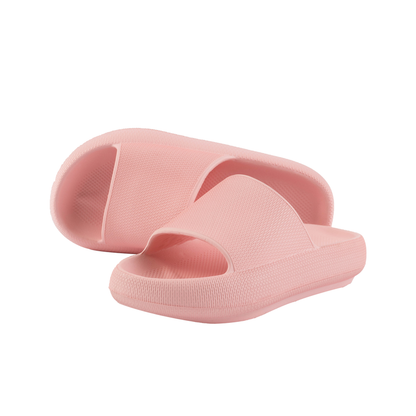 EVA PVC Solid Slide Slippers – Pink