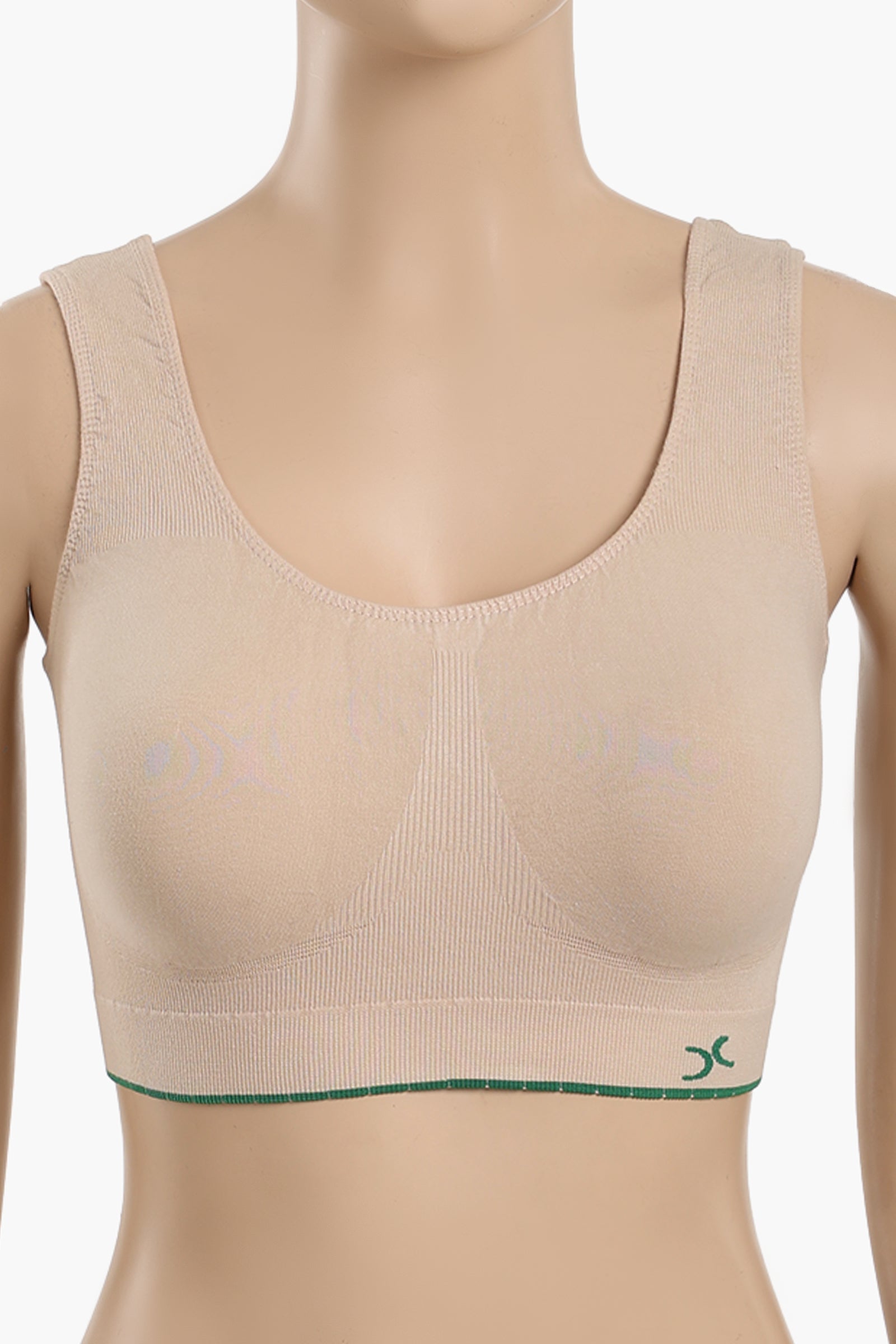 Cookies Seamless Bralette - Beige
