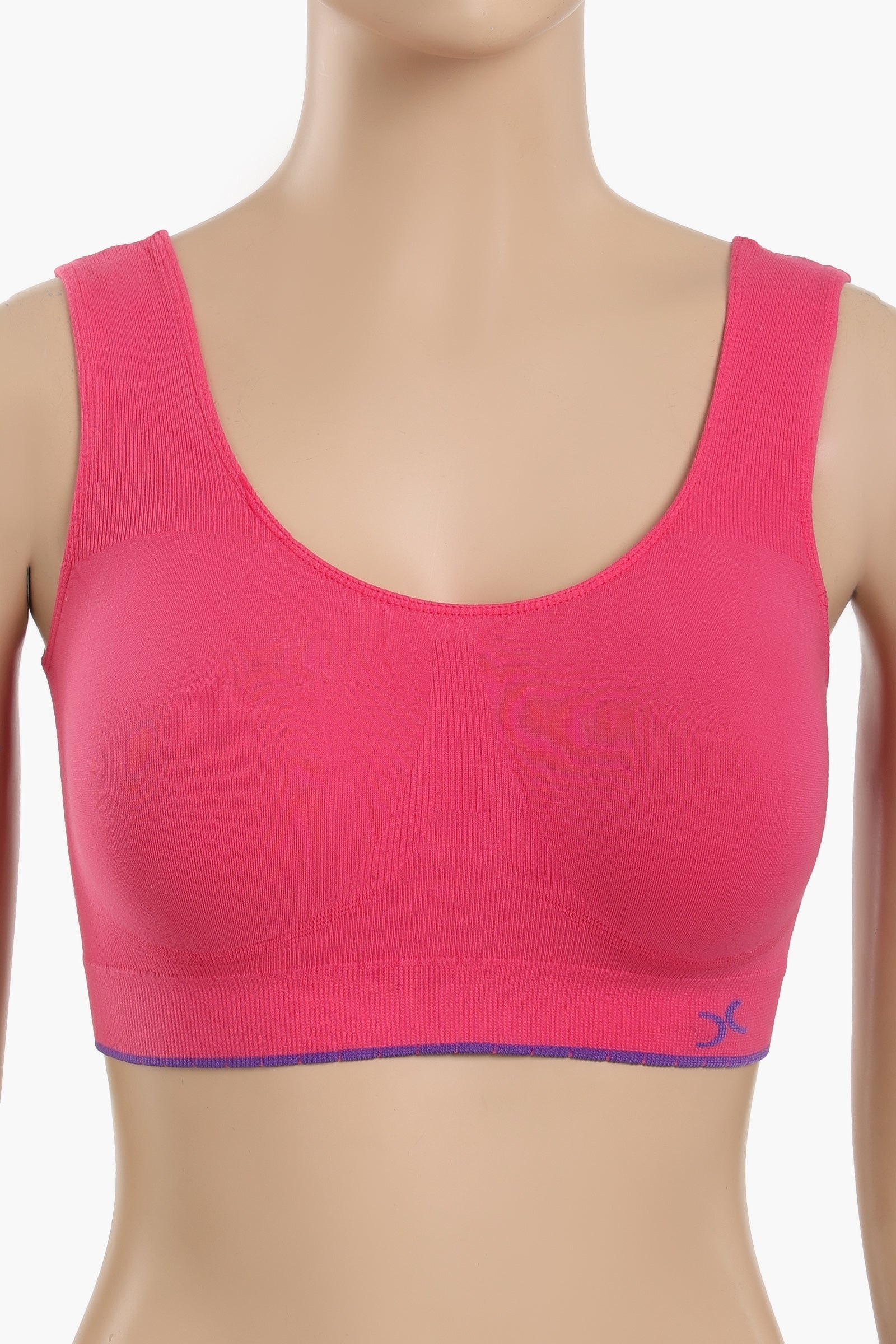 Cookies Seamless Bralette  - Fucshia
