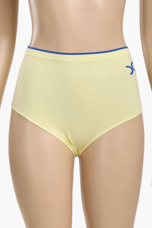 Cookies Brief Seamless Panty  - Light Yellow