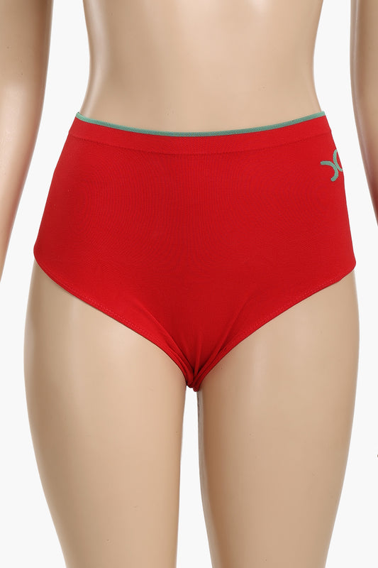 Cookies Brief Seamless Panty  - Red