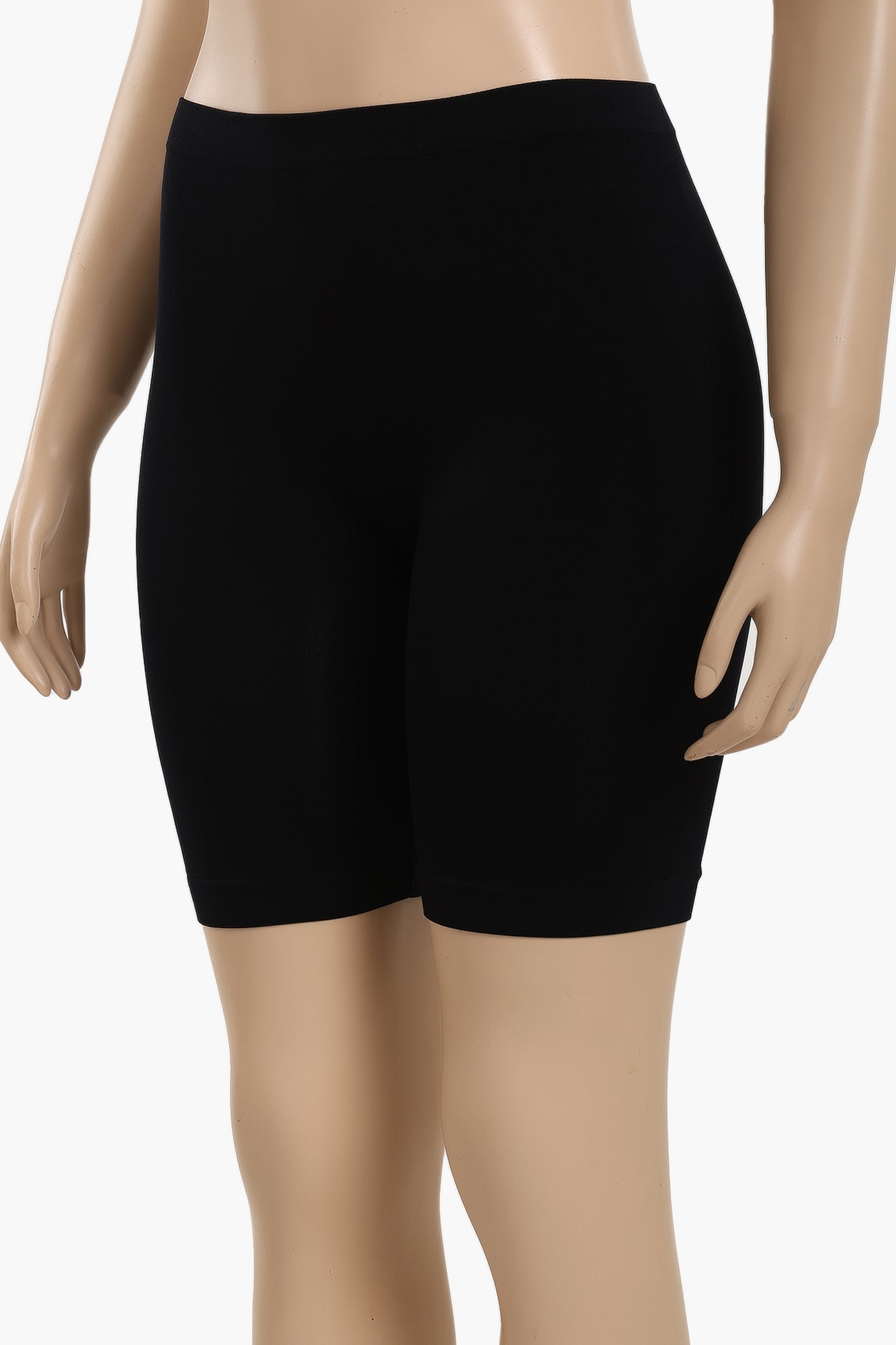 Cookies Mid Thigh Shorts  - Black
