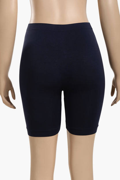 Cookies Mid Thigh Shorts  - Navy