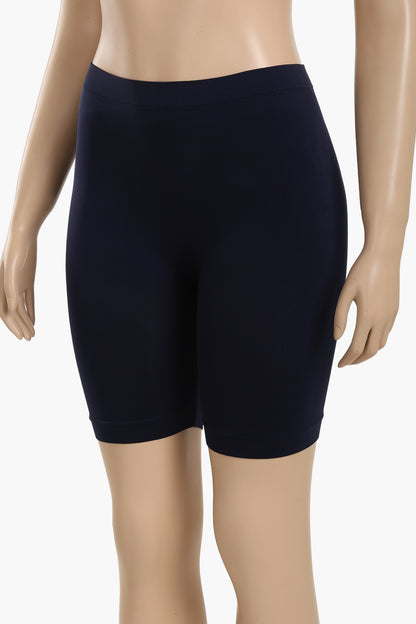Cookies Mid Thigh Shorts  - Navy