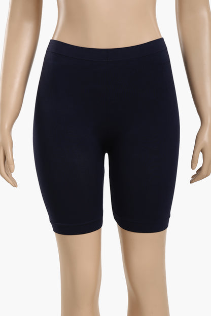 Cookies Mid Thigh Shorts  - Navy