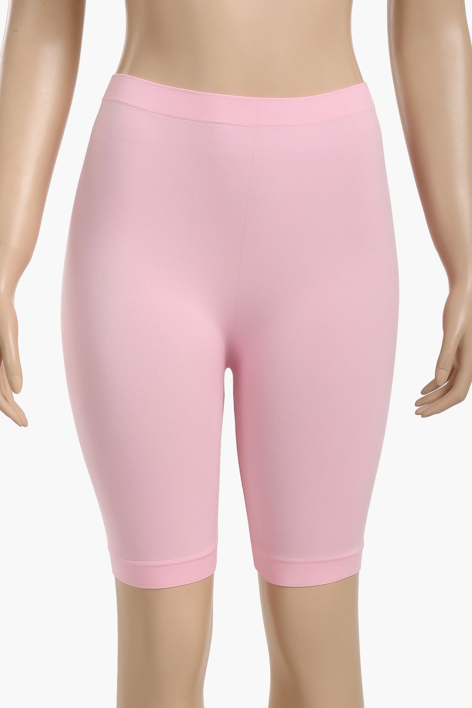 Cookies Mid Thigh Shorts  - Rose