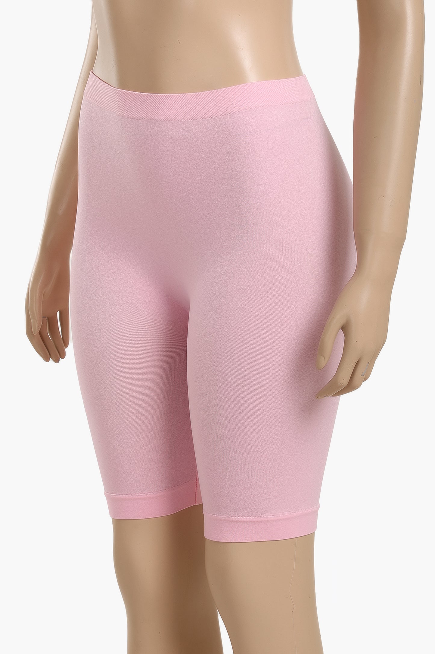 Cookies Mid Thigh Shorts  - Rose