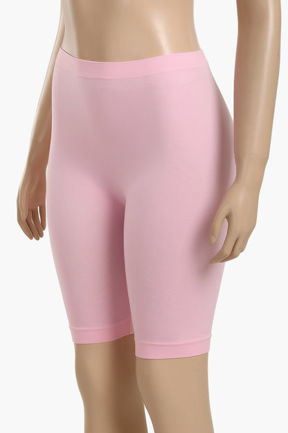 Cookies Mid Thigh Shorts  - Rose