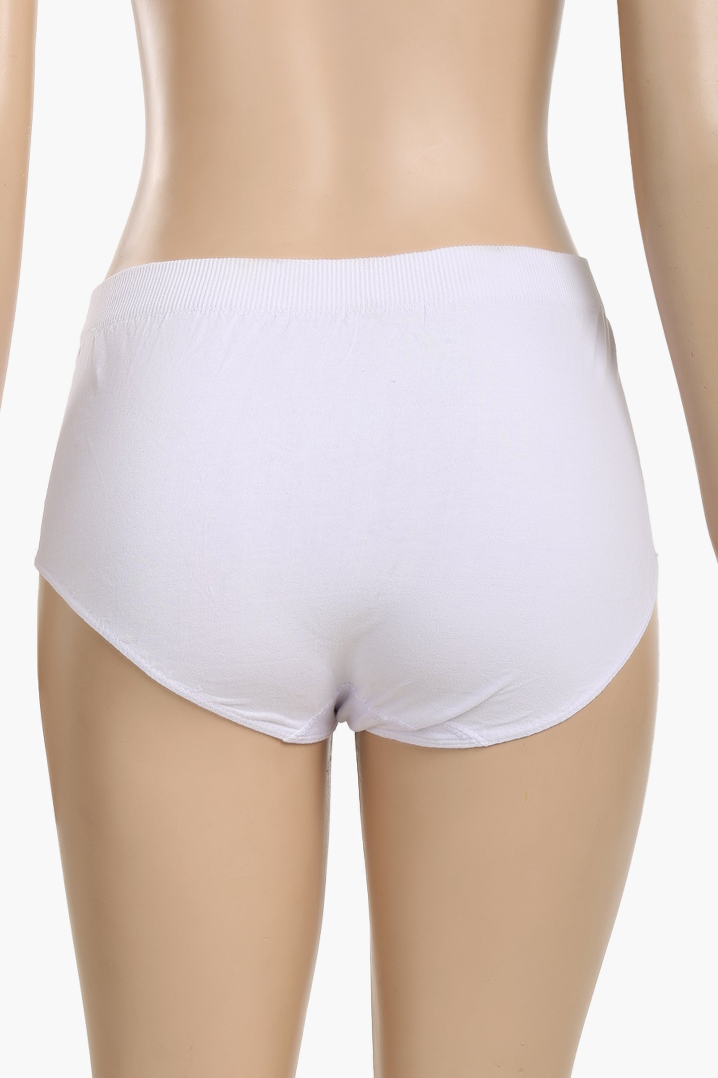 Cookies Full Brief Panty  - White
