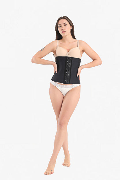 Sport Griddle Waist Trainer Corset Black