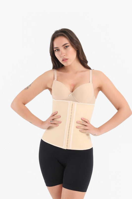 Sport Griddle Waist Trainer Corset Nude