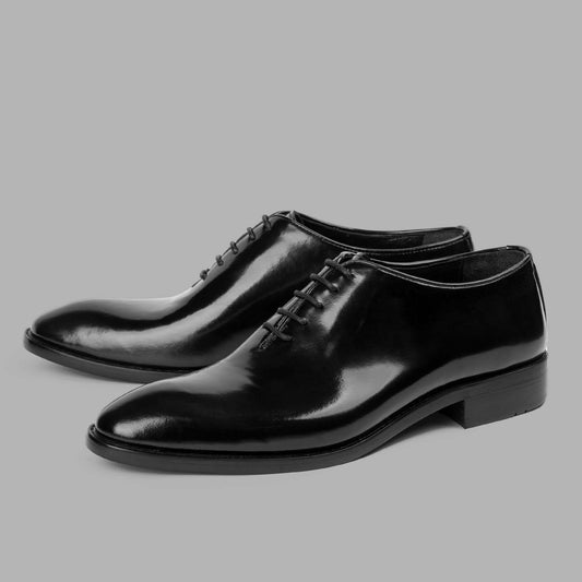 Brio Genuine Leather Plain Toe Oxford