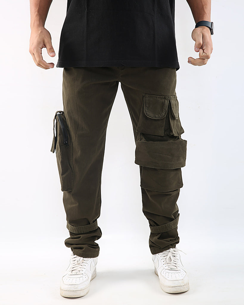 007 Olive Green Cargos