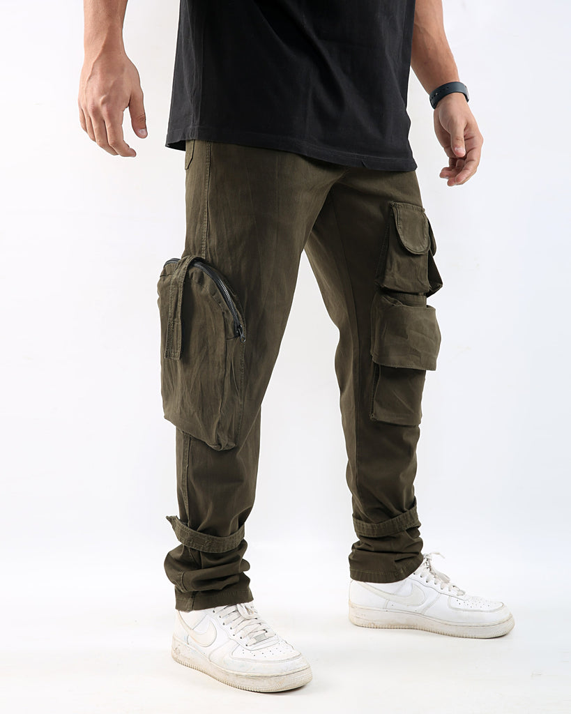 007 Olive Green Cargos