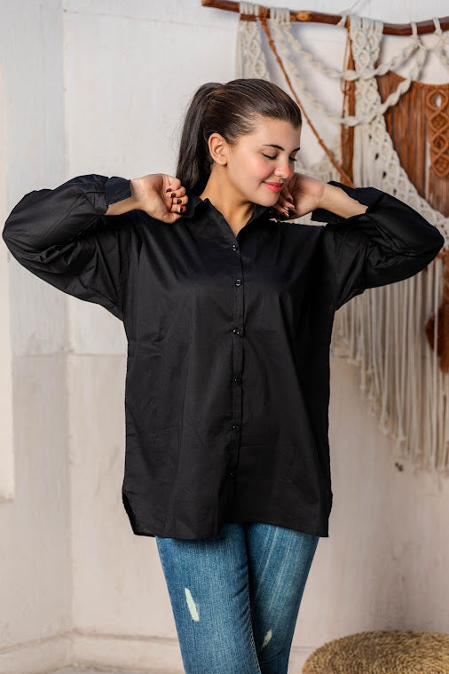 Long Puff Sleeve Shirt