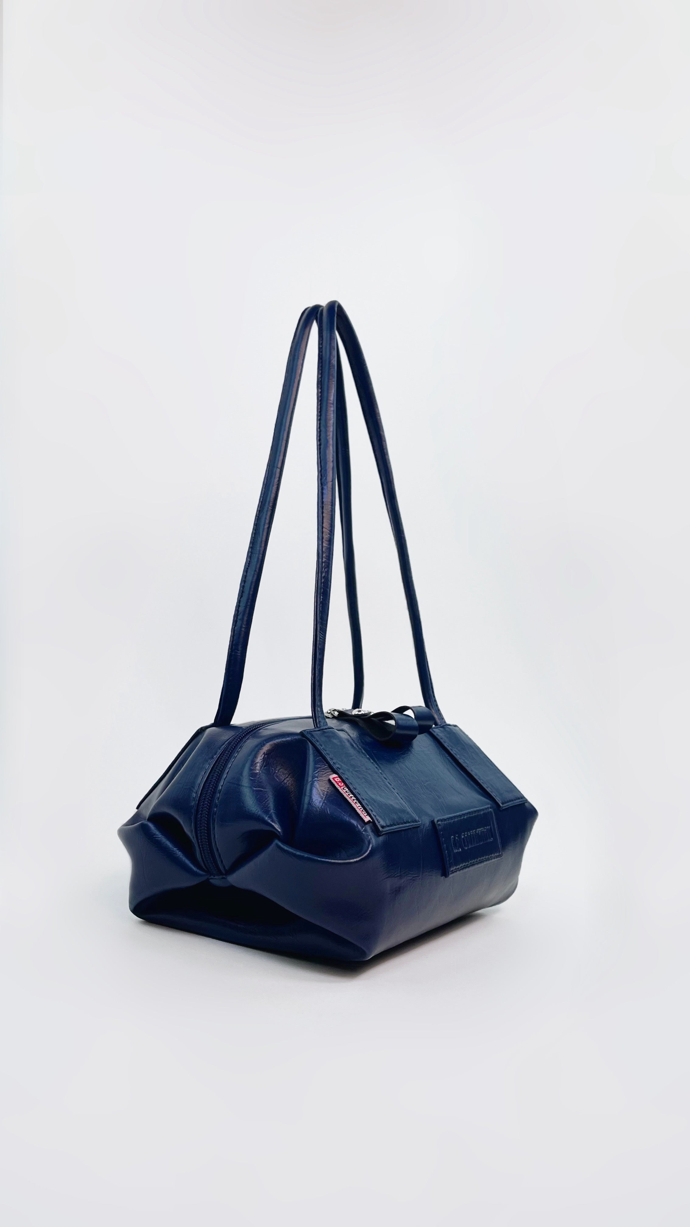 Minimalist Shoulder Bag - Navy