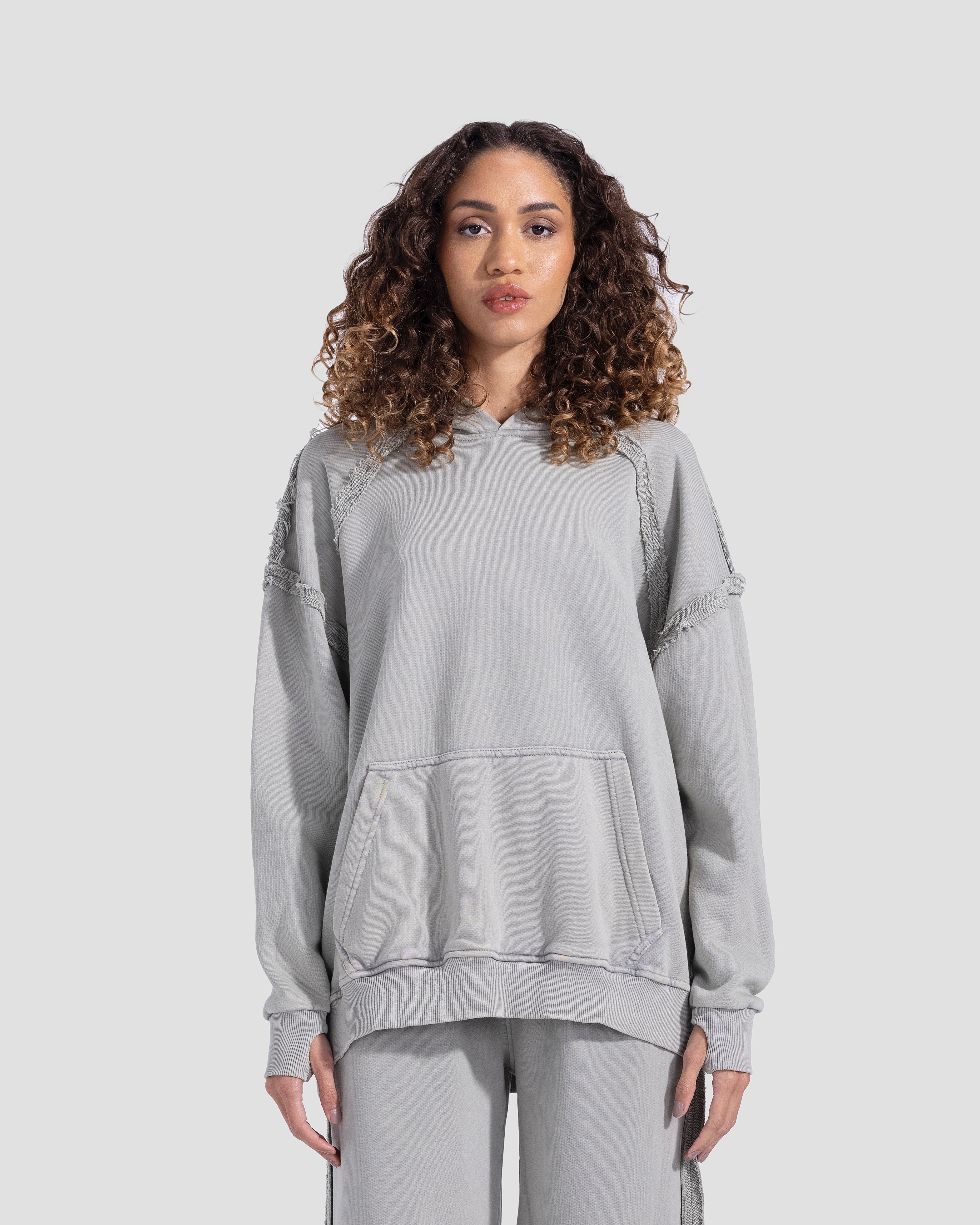 Cotton Washed Hoodie - Pistachio