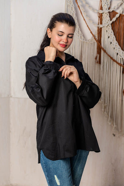 Long Puff Sleeve Shirt