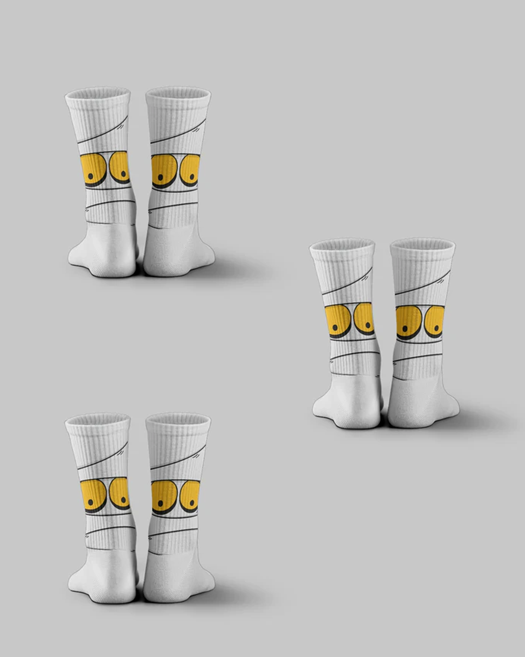 Set 3 of Mummy Eyes
